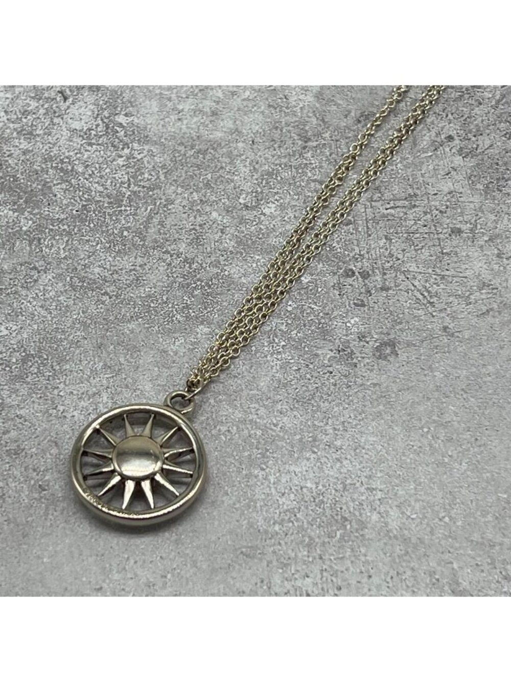 Tiffany & Co Sun Double Chain Necklace